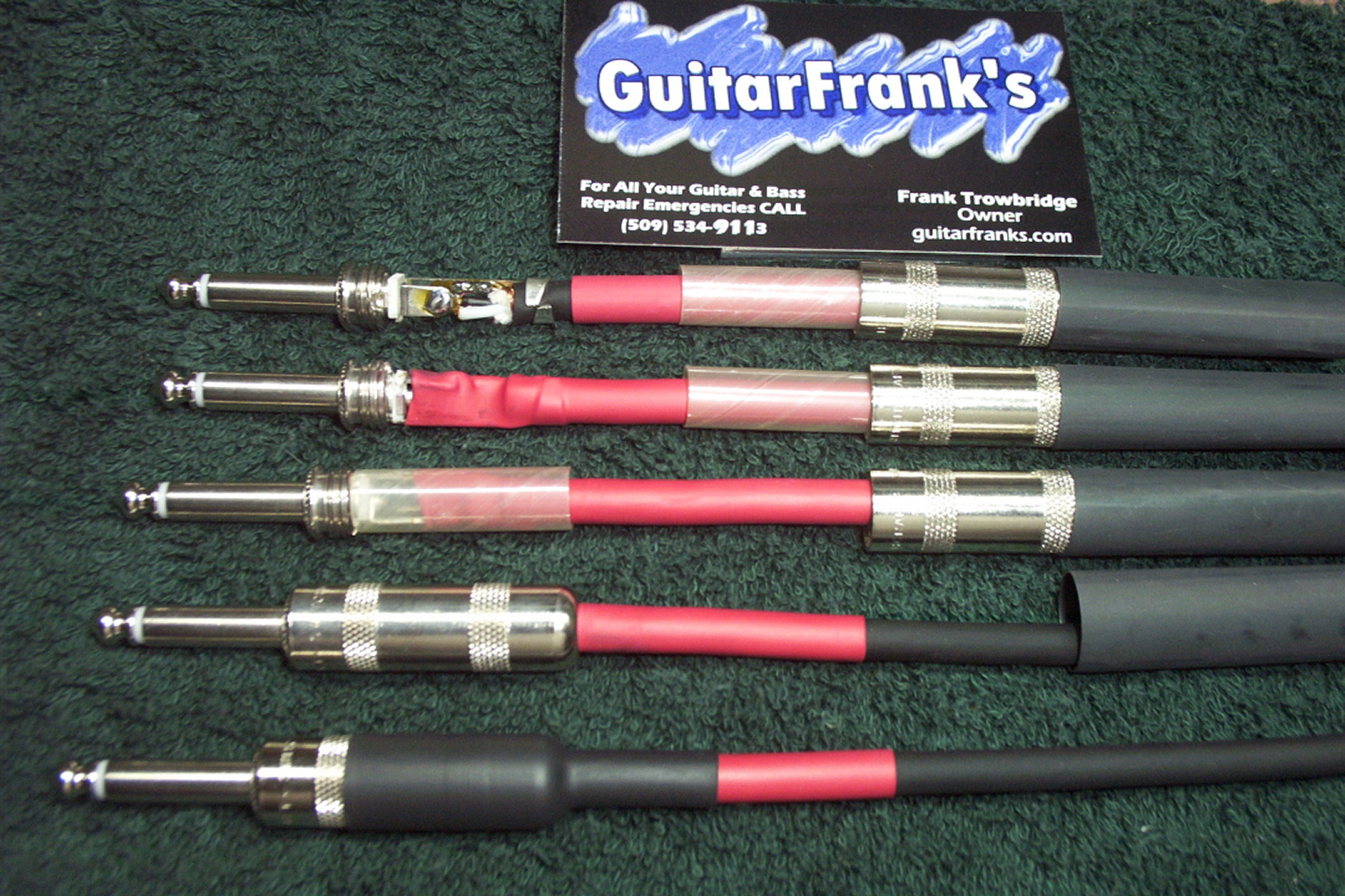 GF Guitar Cables Guitar and Bass Repair